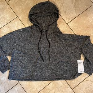 Athleta UPTEMPO short hoodie